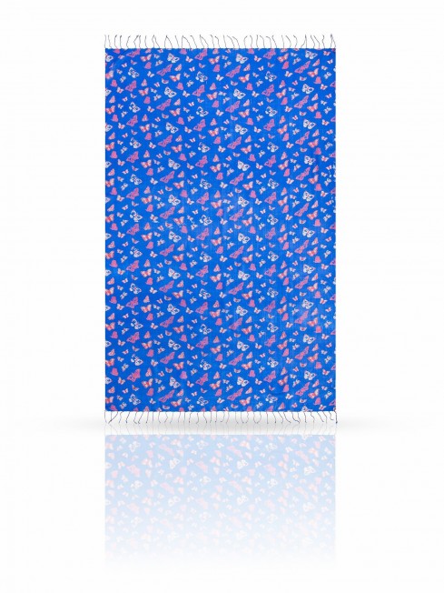 Палантин Женский S20-BUTTFLY/ROYAL.BLUE